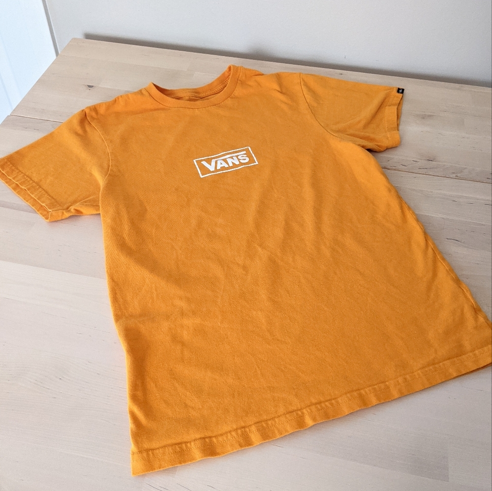Orange Vans Tee
